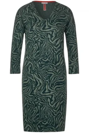 Street One jurk met zebraprint